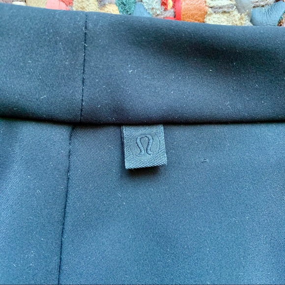 Black Lululemon Travel/Commute Trousers - Picture 3 of 4